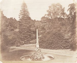 बगीचे में। ब्लेनहेम, 1853-56।