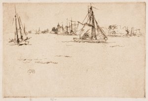 Dordrecht द्वारा जेम्स एबॉट मैकनील व्हिस्लर