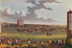 न्यूमार्केट दौड़, 1909। द्वारा जेम्स पोलार्ड