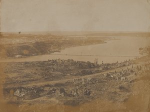 फोर्ट निकोलस, सेवस्तोपोल, 1855 द्वारा जेम्स रॉबर्टसन