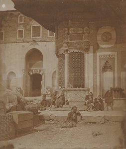 इंपीरियल पैलेस का गेट और अहमद III का फव्वारा द्वारा जेम्स रॉबर्टसन