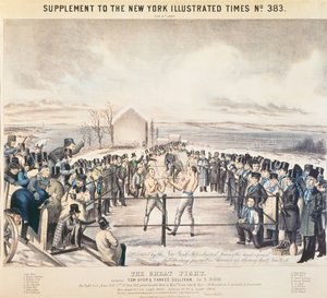 टॉम हैर और यांकी सुलिवन, 1849 के बीच की महान लड़ाई