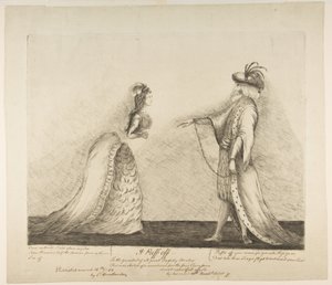 एक पफ ऑफ, सीए। 1782।