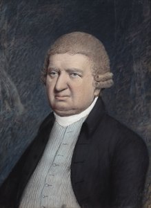 डॉ इरास्मस डार्विन, 1803 से पहले (ग्रे पेपर पर पेस्टल) द्वारा जेम्स शेरेंस
