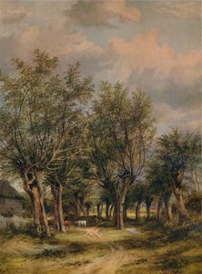 नॉरविच के पास एक लेन, c1837 द्वारा जेम्स स्टार्क