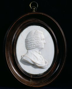 जॉन हैरिसन का चित्रण (1693-1776) (तामचीनी पेस्ट)