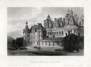 शैटो डी चम्बोर्ड, लोइर-एट-चेर, फ्रांस, 1875 द्वारा जेम्स टिंगल