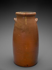 मंथन, सी। 1879-1900 (स्लिप-ग्लेज़्ड स्टोनवेयर) द्वारा जेम्स डब्ल्यू। हेडन