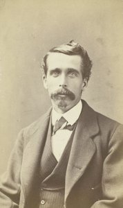 बड़ी मूंछों वाले आदमी का शीर्षकहीन पोर्ट्रेट, 185099। द्वारा जेम्स डब्ल्यू टर्नर