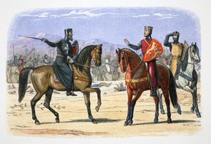 इंग्लैंड के रिचर्ड I और सेंट जॉन के मास्टर, जाफ़ा, 1191 1864 द्वारा जेम्स विलियम एडमंड डॉयल