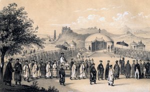 चीन के सम्राट का दृष्टिकोण, ब्रिटिश राजदूत, 1847 प्राप्त करने के लिए