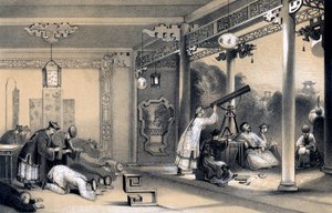 समारोह चीन के हर प्रांत और शहर में ग्रहण के अवसर पर मनाया गया, 1847।