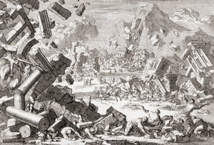 क्रोएशिया के डबरोवनिक में 1667 का भूकंप।