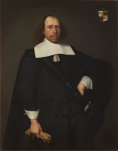 एड्रिएन वैन ब्रेडहॉफ का पोर्ट्रेट, 1659। द्वारा जान अल्बर्ट्स। रोटियस
