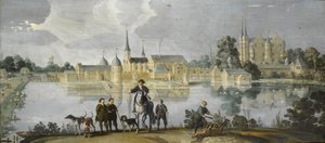 फ्रेडरिकस्बॉर्ग कैसल, कोपेनहेगन, डेनमार्क, c.1590-1610 द्वारा जन क्लेज़ेन वैन विज्क
