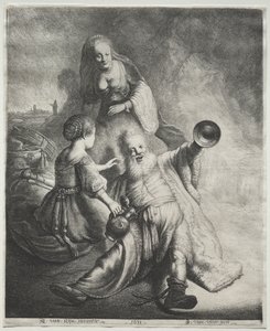 लूत और उनकी बेटियाँ, 1600s।