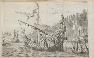 स्टेंका रज़िन फ्रॉम: तीन उल्लेखनीय यात्राएँ, 1675 द्वारा जन जाँज। Struys