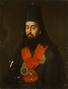 रोस्तोव और यारोस्लाव 1745-1806, 1836 के आर्कबिशप पावेल पोनमारेव का चित्र
