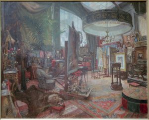 पेरिस में एटेलियर अल्फोंस मुचा द्वारा जान वोचोक