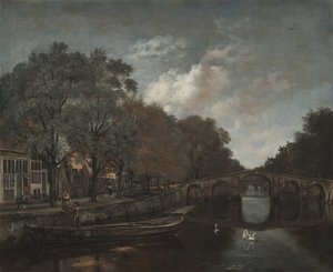 हेरेंगराट, एम्स्टर्डम, c.1661 (कैनवास पर तेल)