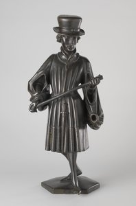 बोर्बोन के इसाबेला के मकबरे से रोने वाला, c. 1475-76 (कांस्य) द्वारा जन अट्रिब्यूट। बोरमैन