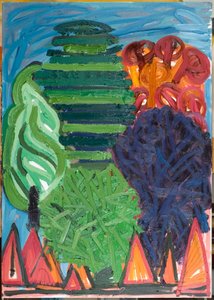 हम केवल अपराजित हैं (iv), 2007 (कैनवास पर तेल)
