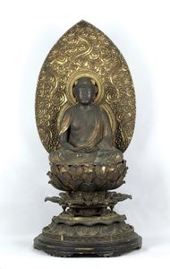 अमिदा बुद्ध (लकड़ी)