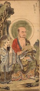 Juroku Rakan, Buddhist Sage, Tosa School द्वारा जापानी स्कूल