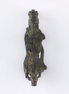बड़ी खातिर बोतल, कुज़िरी गाँव, गिफू प्रान्त, ईदो काल (चीनी मिट्टी) द्वारा जापानी स्कूल