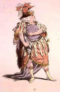 जीन रैसीन (1639-99) द्वारा थिसस के रूप में महाशय सराज़िन, ए। गिलाउमोट फिल्स द्वारा प्रतिकृति (रंग उत्कीर्णन) द्वारा जीन फ्रेंकोइस (बाद) जेनिनट