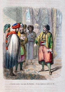 मुहम्मद अली ने अपने बेटे इब्राहिम पाशा को सऊदी विद्रोह, 1811-1818, 1847 में भेजने के लिए भेजा द्वारा जीन एडोल्फ बीज़