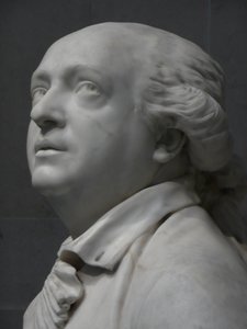 काउंट एलिसंड्रो डी कैगलियोस्ट्रो 1743-1795 डिटेल, 1786 द्वारा जीन एंटोनी हौडन