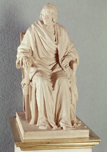 फ्रेंकोइस मैरी अबेट वोल्टेयर (1694-1778) 1778 (संगमरमर)