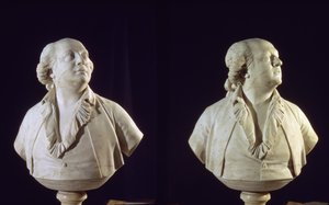 गियुसेपे बेलसामो का पोर्ट्रेट बस्ट (1743-95), जिसे कैग्लियोस्त्रो (संगमरमर) की गिनती कहा जाता है