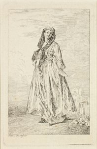फैशन आंकड़े द्वारा Jean-Antoine Watteau