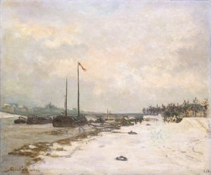 पेरिस के Environs में सीन की कतार; पेरिस, 1873 के पास द सीन ऑफ़ द्वारा जीन बैप्टिस्ट आर्मंड गुइलुमिन