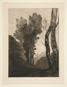 रोम के निकट द्वारा Jean-Baptiste-Camille Corot