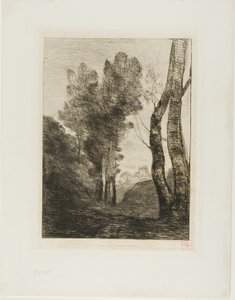 रोम के बाहरी इलाके द्वारा Jean-Baptiste-Camille Corot