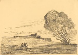 आइसोलेटेड फोर्ट ले फोर्ट डिटैच, 1874। द्वारा जीन बैप्टिस्ट केमिली कोरोट