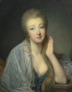 जेने बेकु, काउंटेस ड्यू बैरी 1743-1793 द्वारा जीन बैप्टिस्ट ग्रीज़े