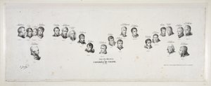 1815 के वियना के कांग्रेस के मंत्रियों के नाम, पब। 1815