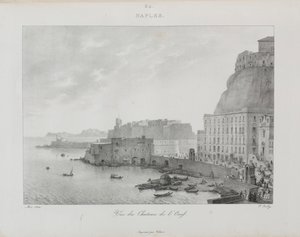 1822, 1833 में इटली की यात्रा। द्वारा जीन-बैप्टिस्ट इसाबे
