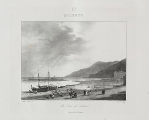 1822, 1833 में इटली की यात्रा। द्वारा जीन-बैप्टिस्ट इसाबे
