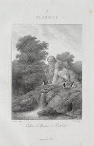 1822, 1833 में इटली की यात्रा। द्वारा जीन-बैप्टिस्ट इसाबे