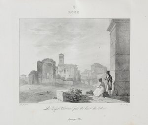 1822, 1833 में इटली की यात्रा। द्वारा जीन-बैप्टिस्ट इसाबे