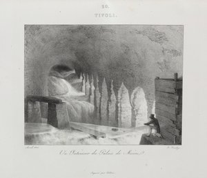1822, 1833 में इटली की यात्रा। द्वारा जीन-बैप्टिस्ट इसाबे