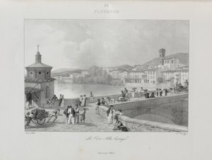 1822, 1833 में इटली की यात्रा। द्वारा जीन-बैप्टिस्ट इसाबे