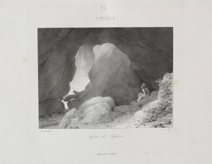 1822, 1833 में इटली की यात्रा। द्वारा जीन-बैप्टिस्ट इसाबे