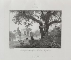 1822, 1833 में इटली की यात्रा। द्वारा जीन-बैप्टिस्ट इसाबे