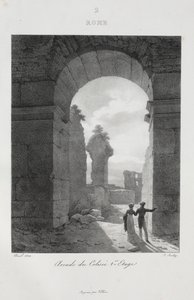 1822, 1833 में इटली की यात्रा। द्वारा जीन-बैप्टिस्ट इसाबे